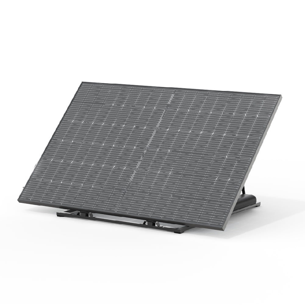 Station solaire 435W - Installation au sol - Panneau bi facial