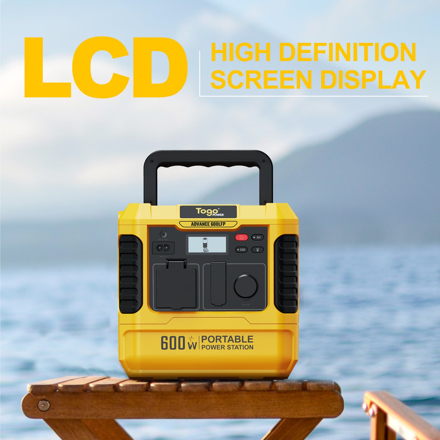 Station electrique portable ADVANCE600LFP | 560Wh 600W