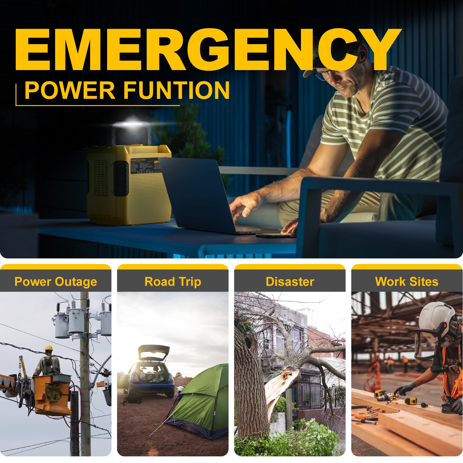 Station electrique portable ADVANCE600LFP | 560Wh 600W