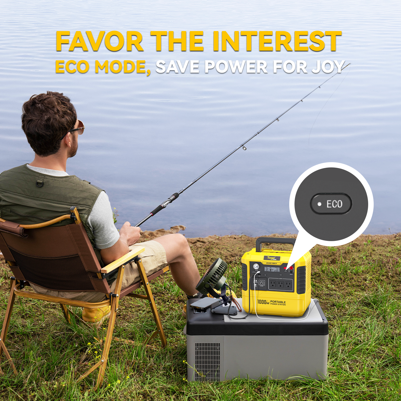 Station electrique portable ADVANCE1000LFP | 1037Wh 1000W