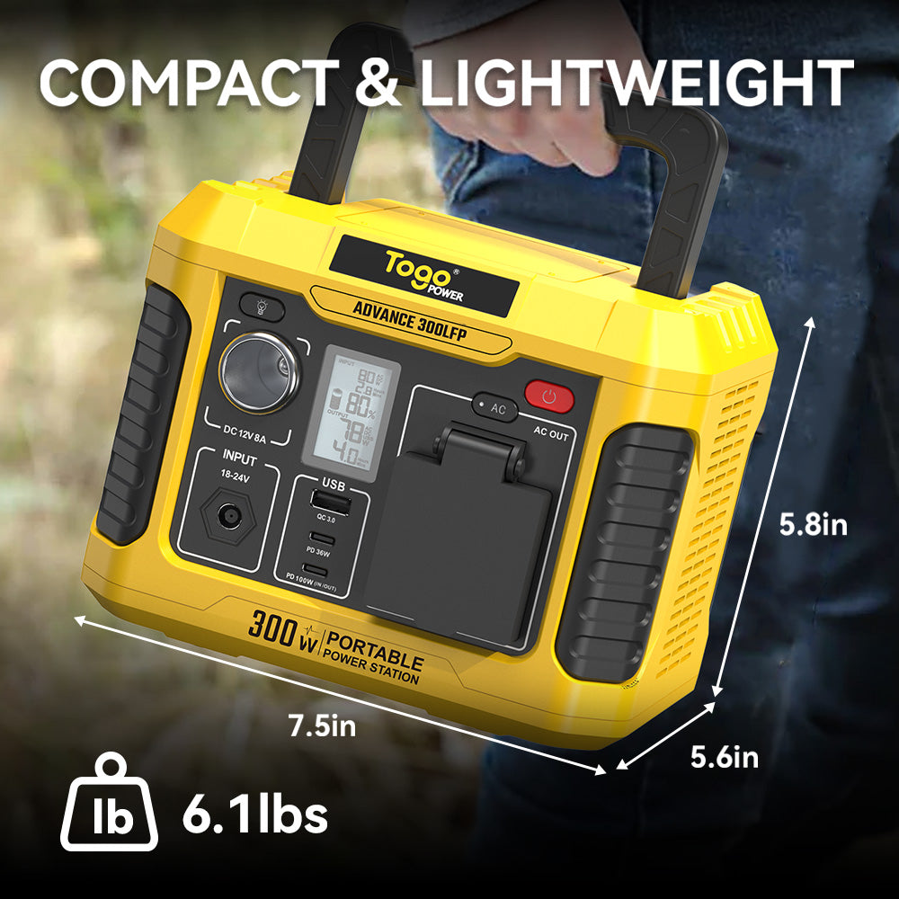 Station electrique portable ADVANCE300LFP | 177Wh 300W