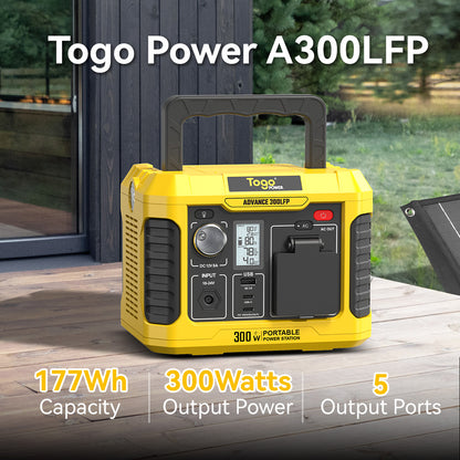 Station electrique portable ADVANCE300LFP | 177Wh 300W