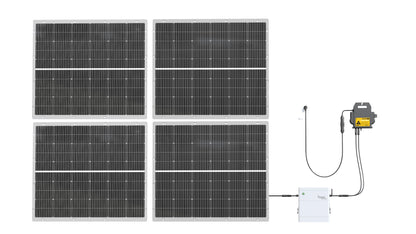 Station solaire 400W