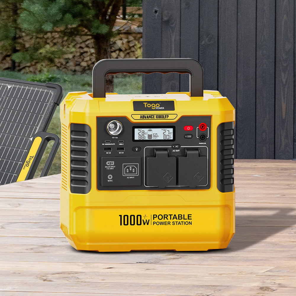 Station electrique portable ADVANCE1000LFP | 1037Wh 1000W
