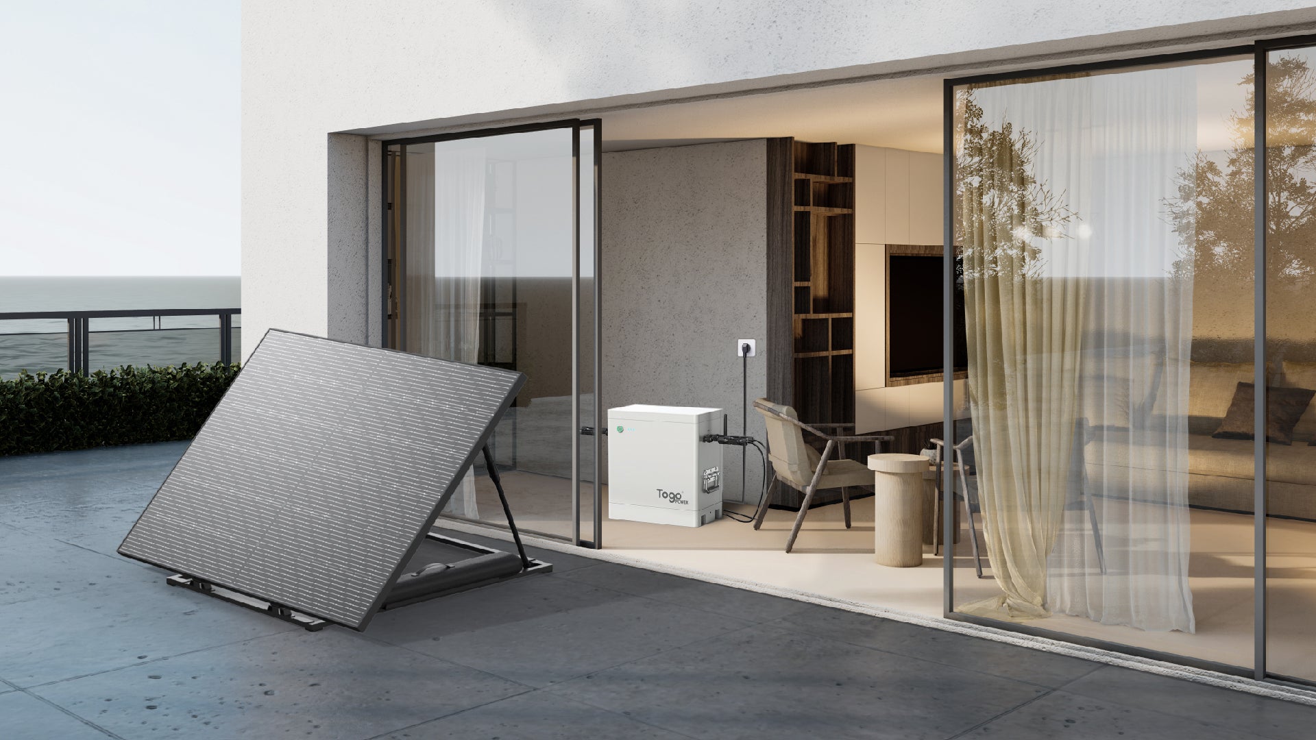 Batterie de stockage 1037Wh / MPPT 400W + Station solaire 435W